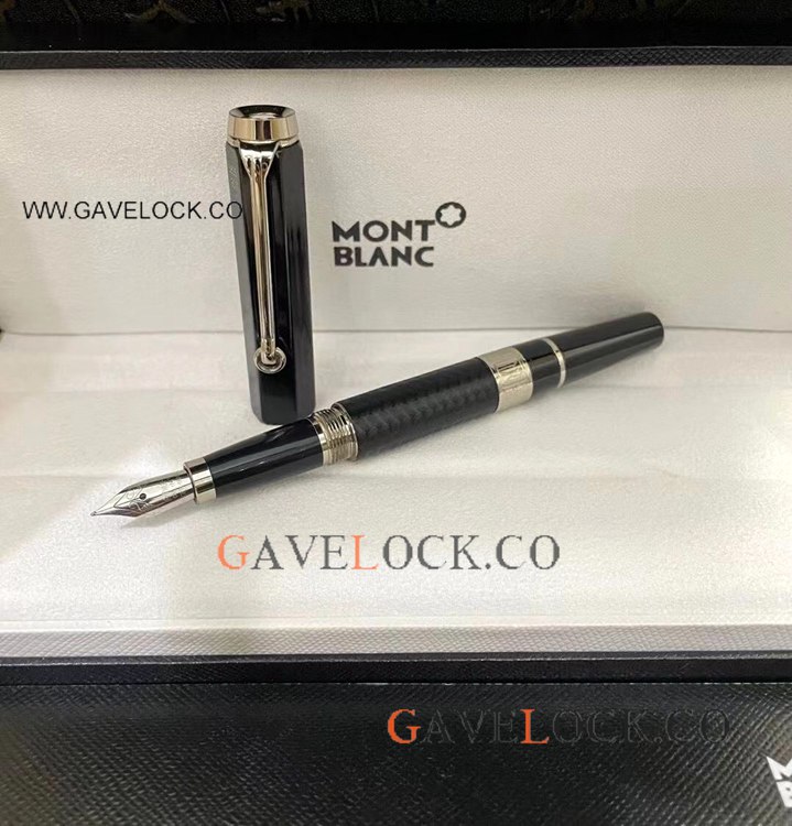 Montblanc William Silver Clip Fountain Pen Wholesale Copy Pens